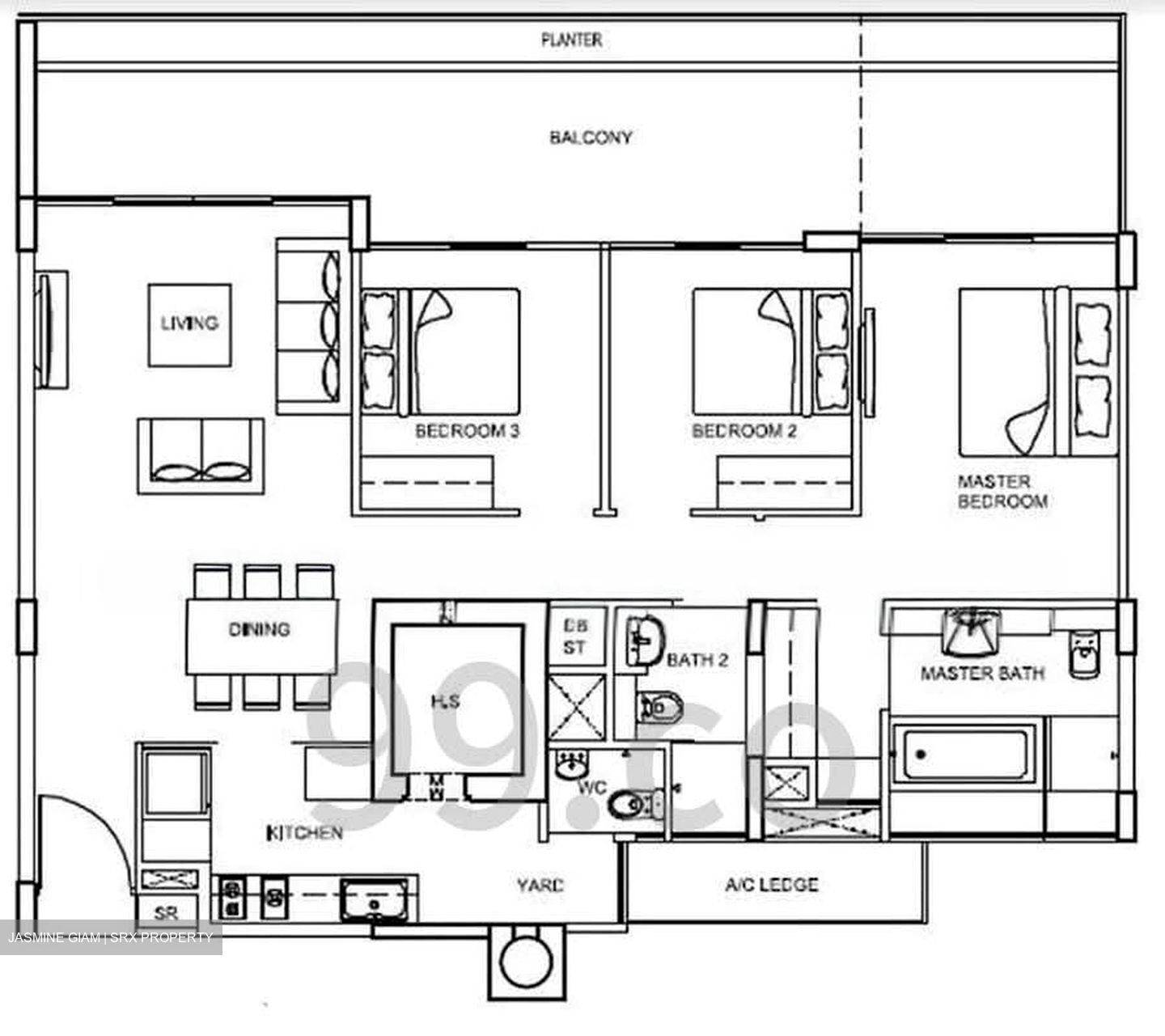 The Peak@Balmeg (D5), Condominium #551830981